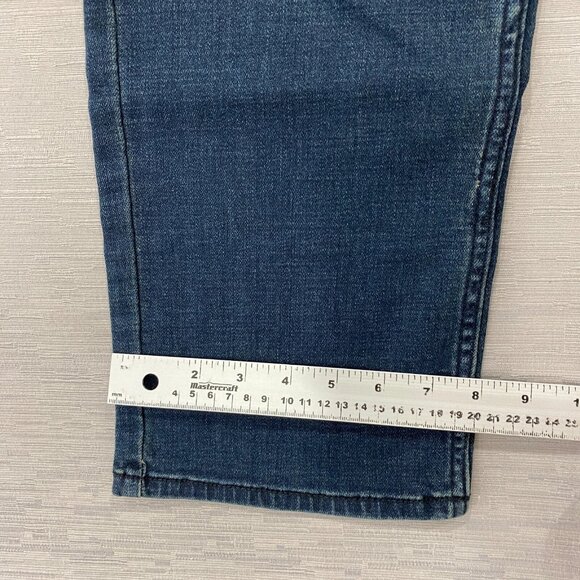 Buffalo David Bitton Jack Jeans Mens 32 x 30 Slim Fit Straight Dark Wash Denim - Picture 8 of 12